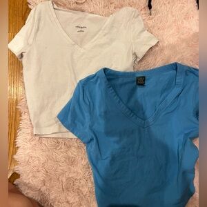 2 crop tops